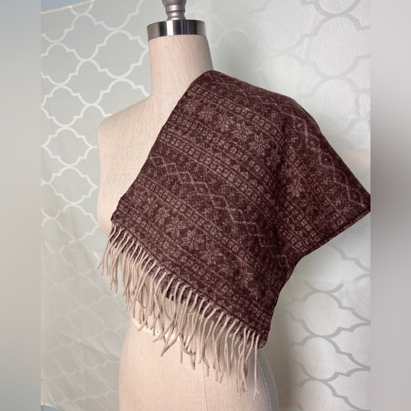 Inner Mongolia Kousei Cashmere (10%) Wool 90% New! Scarf shawl super soft warm - Picture 5 of 9